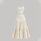 High Waist A-Line Skirt and Cami Top Set