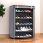 Multi-Layer Dust-Proof Shoe Rack with Cover