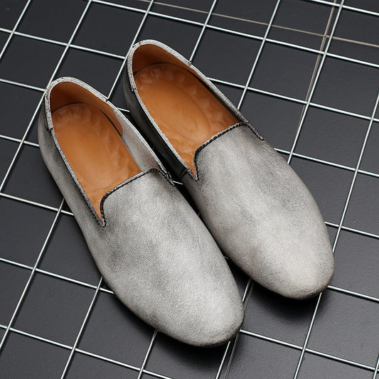Flexible Pointed Toe Flat Dress Shoes