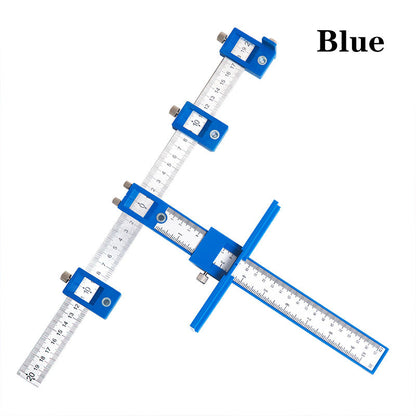Adjustable Cabinet Hardware Jig for Woodworking