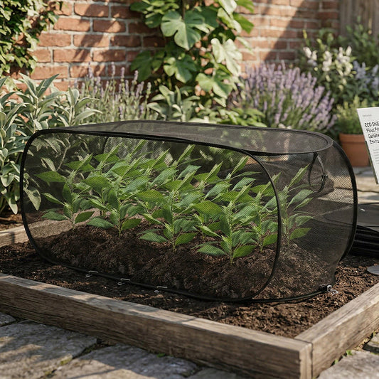 Pop-Up Plant Protection Mesh Cover