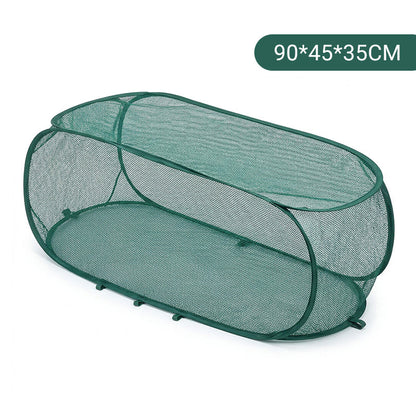 Pop-Up Plant Protection Mesh Cover