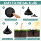 Outdoor Waterproof Solar Ground Light - 2 Pack/Set
