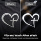 Faith Statement Heart Cross Graphic T-Shirt