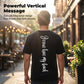 Faith Statement Heart Cross Graphic T-Shirt