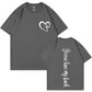 Faith Statement Heart Cross Graphic T-Shirt