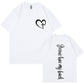 Faith Statement Heart Cross Graphic T-Shirt