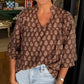 Women's Casual Flowy Printed Top