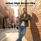 Men's Streetwear Style Flare Jeans