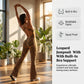 Women's Cheetah Print Workout Jumpsuit with Built-in Bra