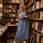 Women's Casual Loose Overall Dress with Pockets