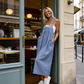Women's Casual Loose Overall Dress with Pockets