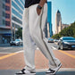 Men's Casual Striped Straight-Leg Pants