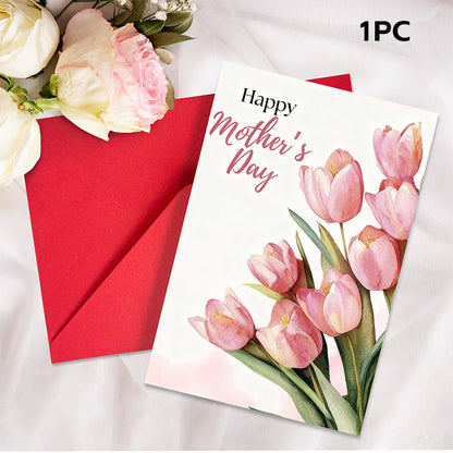 Watercolor Flower Mother's Day Card