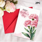 Watercolor Flower Mother's Day Card