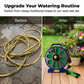 Retractable Garden Hose Reel with Spray Nozzle