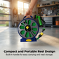 Retractable Garden Hose Reel with Spray Nozzle