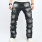 Men's Hip Hop Relaxed-Fit Jeans