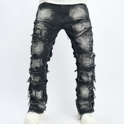 Men's Hip Hop Relaxed-Fit Jeans