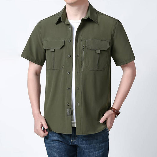 Men's Short Sleeves Cargo Shirts
