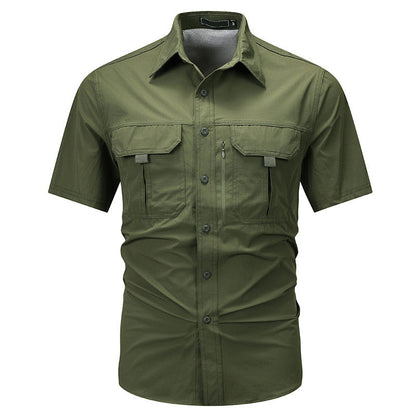 Men's Short Sleeves Cargo Shirts