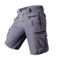 Men's Casual Cargo Shorts with Multiple Pockets