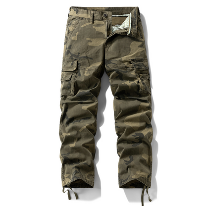Men's Relaxed Fit Camo Cargo Pants