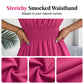 🌞HOT SALE👗 Summer Casual Ruffle Hem Midi Dress