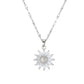 Sunflower Pendant Necklace for Women