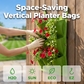 Space Saving Vertical Planter Bags