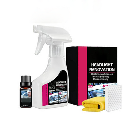 Professional Car Headlight Repair & Polishing Kit