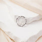 Sparkling Cubic Zirconia Open Cuff Ring