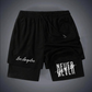 Men's 2-in-1 Faith & Fitness Athletic Shorts