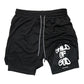 Men's 2-in-1 Faith & Fitness Athletic Shorts