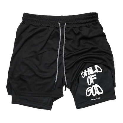 Men’s Quick-Dry Mesh Gym Shorts