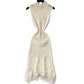 Sleeveless Knit Dress – Cut-Out & Fringe