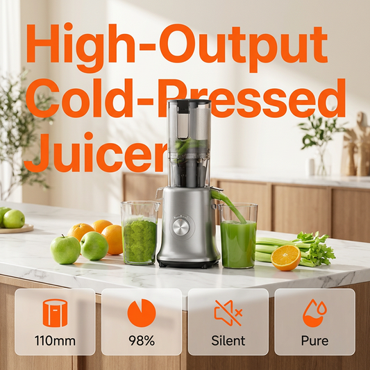 110mm Wide Chute High-Yield Juicer