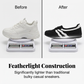 Women's Retro Wave Stripe Lace-Up Sneakers