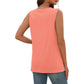 🔥LAST WEEK- ONLY￡10.99!!💐2026 Women’s Button Down V Neck Loose Fit Tank Top