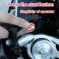 Automatic Flip-Up Motorcycle License Plate Holder