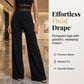👯 LIMITED TIME 64% OFF! ✨ One-Shoulder Mesh Panel Wide-Leg Jumpsuit – Sculpting, Elegant, Alluring 💃
