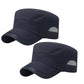 Outdoor Mesh Panel Flat Top Cap