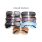 Men's Retro Double Bridge Metal Frame Sunglasses