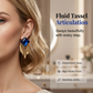 Retro Stylish Geometric Fringe Stud Earrings