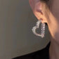 Love wheat crystal earrings