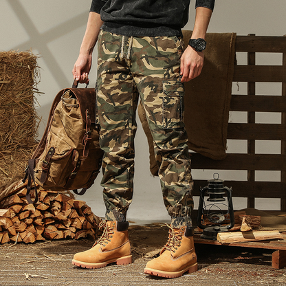Men's Camouflage Cargo Jogger Pants