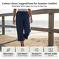 🔥 Hot sale 30% OFF🔥Women's Cotton-Linen Blend Cropped Pants
