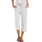 🔥 Hot sale 30% OFF🔥Women's Cotton-Linen Blend Cropped Pants