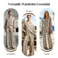 Women's Snake Print Top & Wide-Leg Pants Set