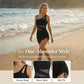 Women's Sexy Mesh Patchwork One Piece Swimsuit
